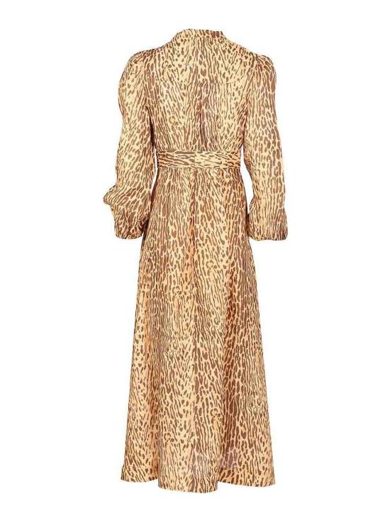  짐머만 롱 원피스 5148DSS255TLE Animal Print - ZIMMERMANN