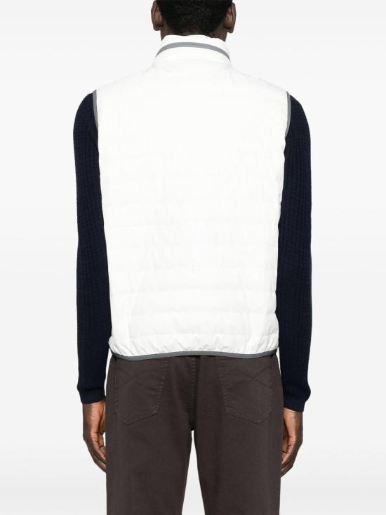  브루넬로 쿠치넬리 베스트 MM49A7460GC1085 Cream - BRUNELLO CUCINELLI