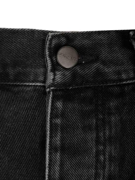 26FW 칼하트 메이틀랜드 데님 뉴엘 팬츠 I0292088906 Black - CARHARTT