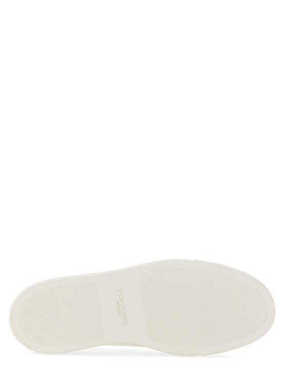 26SS 톰브라운 RWB 라이닝 카프레더 스니커즈 MFD219A 05584100 WHITE - THOM BROWNE