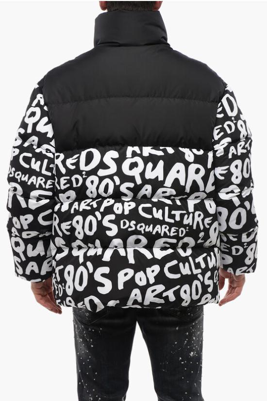  디스퀘어드2 자켓 S74AM1480 D35025 002S Black White - DSQUARED2