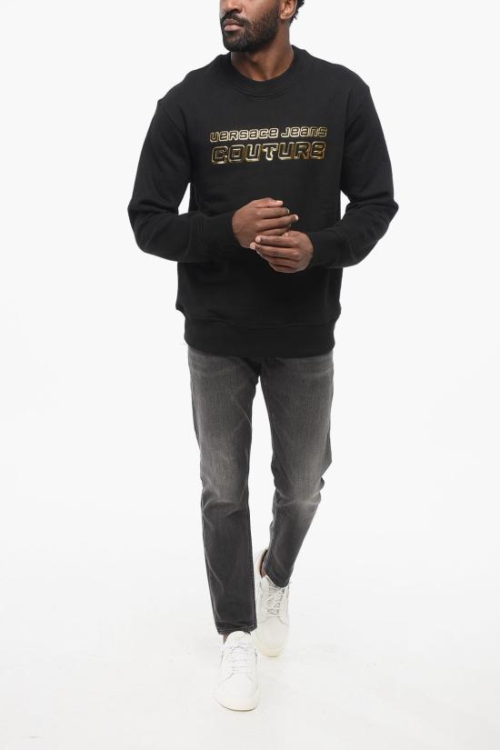  베르사체 긴팔 티셔츠 76GAIL04 CF00L G89 Black - VERSACE