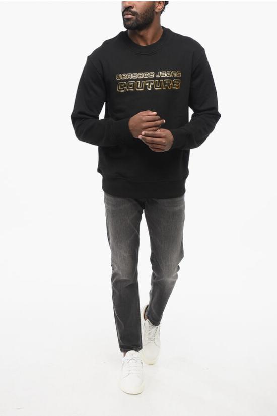  베르사체 긴팔 티셔츠 76GAIL04 CF00L G89 Black - VERSACE