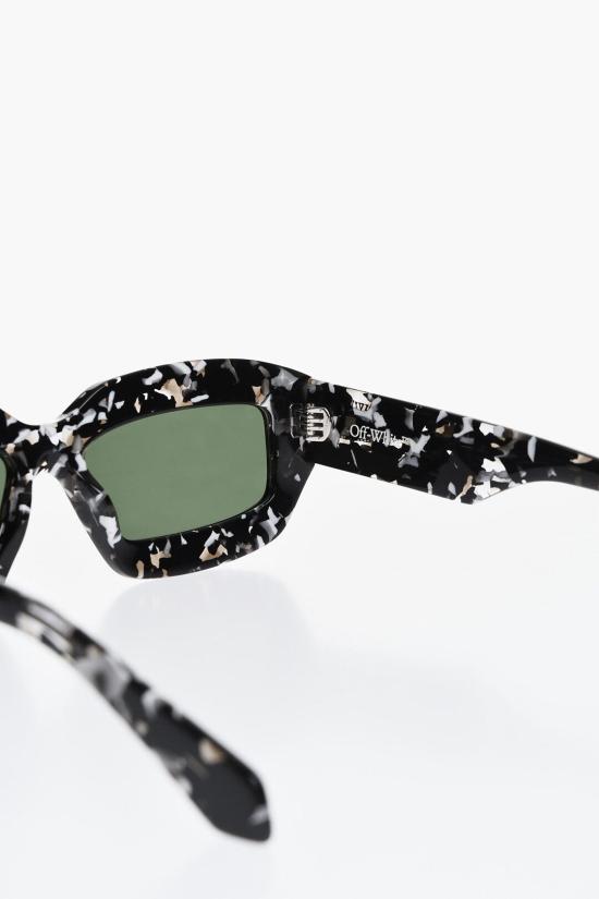  오프화이트 선글라스 OERI138F24PLA0011255 Black White - OFF WHITE