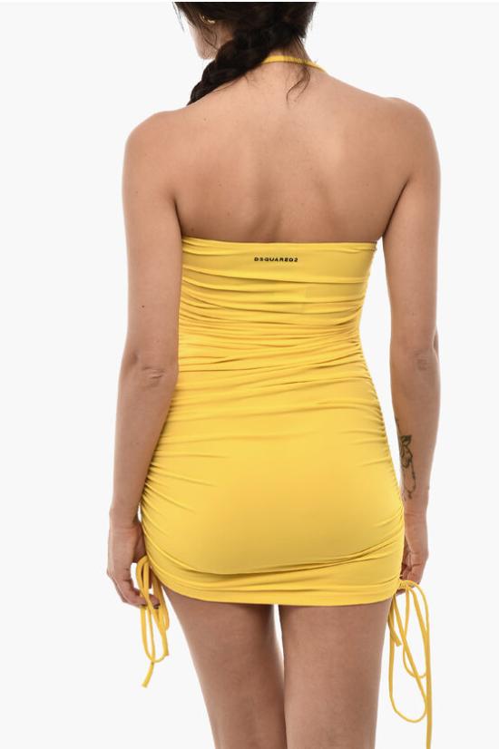  디스퀘어드2 비치용품 D6A3A4950 ISA01 730 Yellow - DSQUARED2