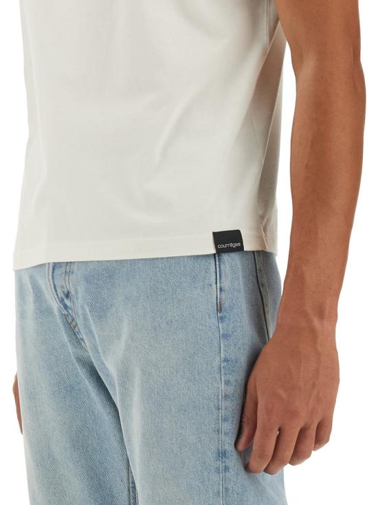 26SS 쿠레쥬 반팔 티셔츠 324JTS141 JS01070079 WHITE - COURREGES