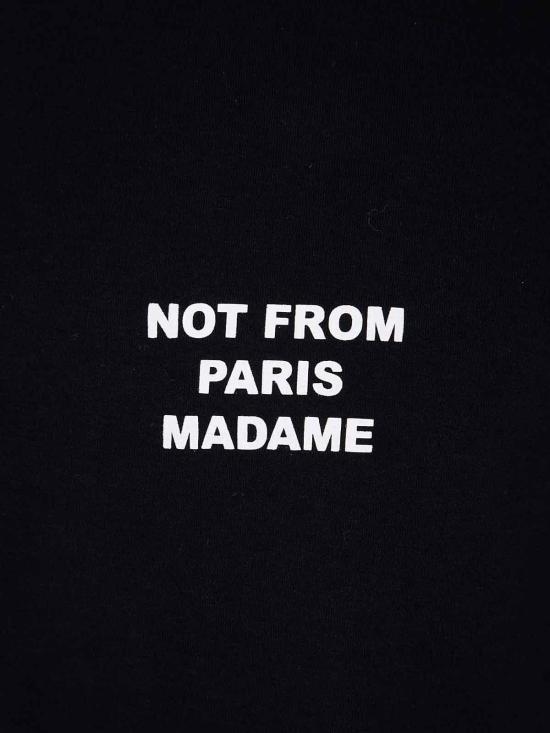 26FW 드롤드무슈 반팔 티셔츠 PERMTS203CO002BL Black - DROLE DE MONSIEUR