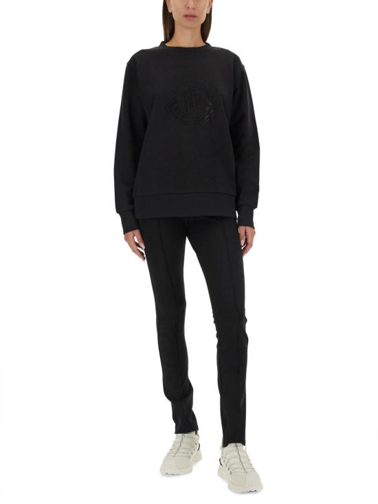  몽클레어 테디 집업 스웨트셔츠 포켓 8G00040 899TR999 BLACK - MONCLER