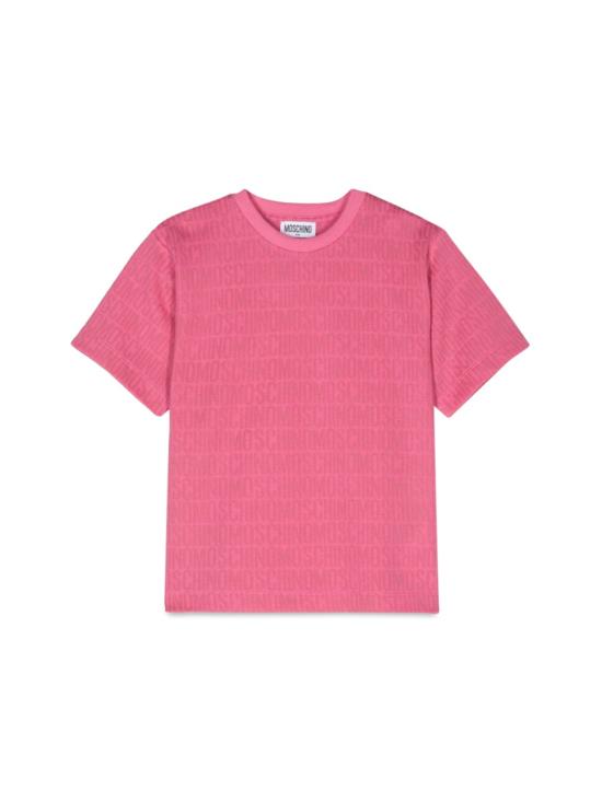  [키즈] 모스키노 티셔츠 H5M03RK MOJ0386197 FUCHSIA