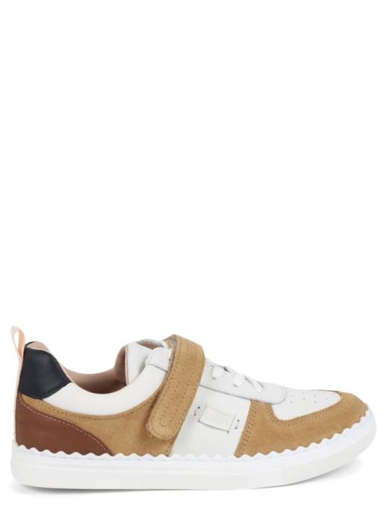 25FW [키즈] 끌로에 스니커즈 C20282K 231 BEIGE - CHLOE