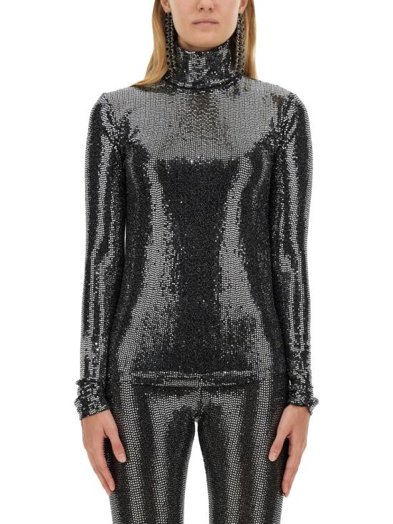 25FW 이자벨마랑 긴팔 티셔츠 HT0499FB B3K03IBKSI BLACK