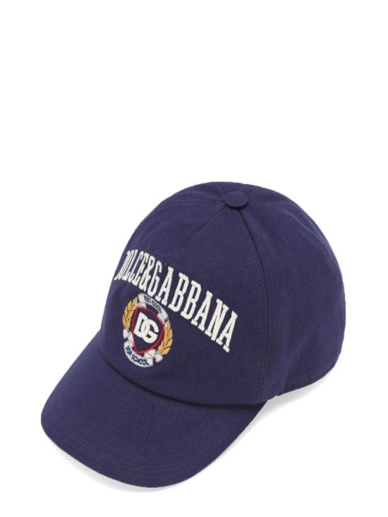 24FW [키즈] 돌체앤가바나 모자 LB4H80K G7NOQB0309 BLUE - DOLCE & GABBANA