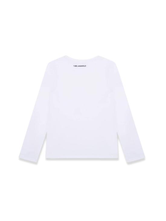 24FW [키즈] 칼라거펠트 티셔츠 Z30209K 10P WHITE - KARL LAGERFELD