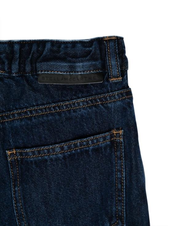 24FW [키즈] 스텔라 맥카트니 스트레이트 팬츠 TV6R80K Z0746618 BLUE - STELLA MCCARTNEY