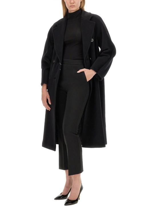 26SS 막스마라 스트레이트 팬츠 2421136051600 411004 BLACK - MAX MARA