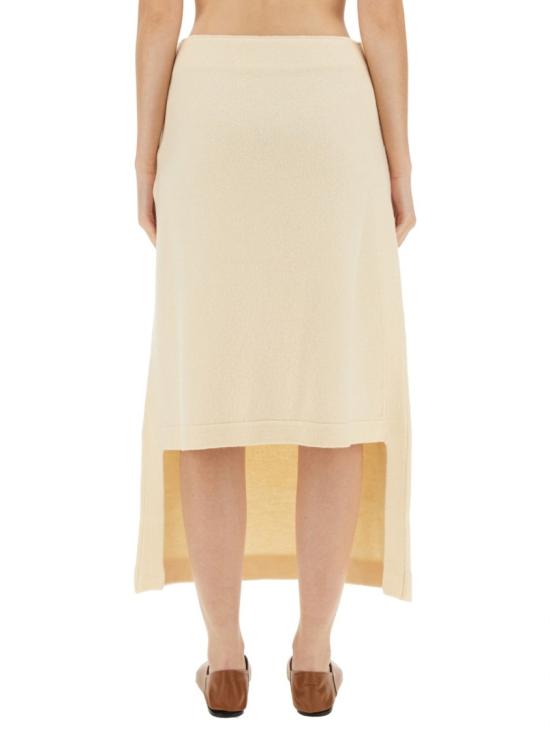  질샌더 롱 스커트 J02MA0156 J14614109 Neutrals - JIL SANDER
