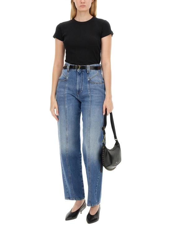 25FW 이자벨마랑 반팔 티셔츠 TS0111FA A2N39I01BK BLACK - ISABEL MARANT