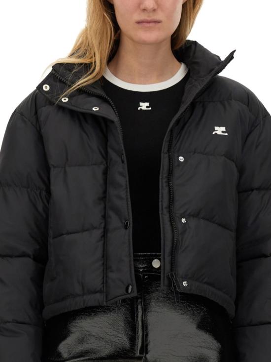  쿠레쥬 숏패딩 323CMA106 PL01129999 Black - COURREGES