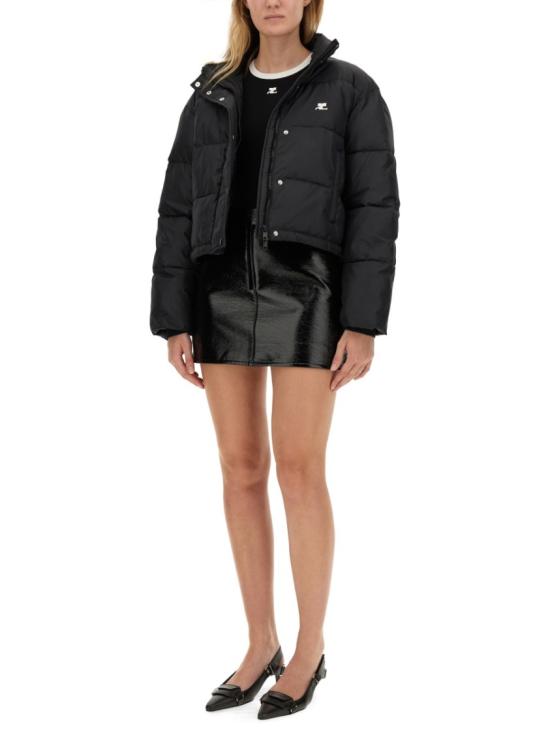  쿠레쥬 숏패딩 323CMA106 PL01129999 Black - COURREGES