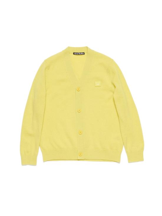 26FW [키즈] 아크네 스튜디오 트레이닝 상의 D60016K DO1 YELLOW