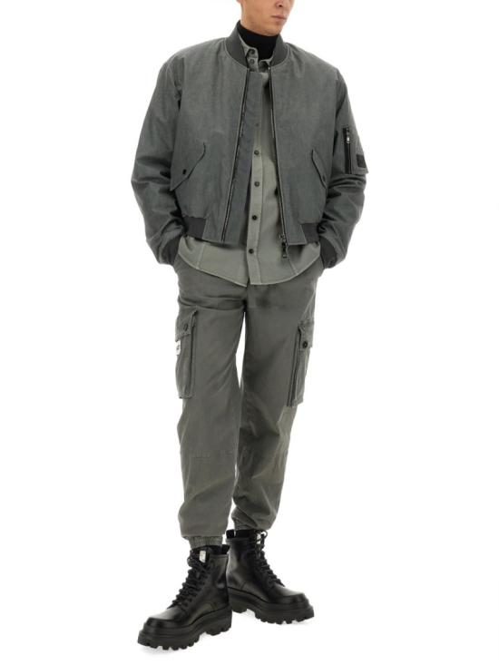  돌체앤가바나 봄버 자켓 G9BBMT FU4L4N9299 Grey - DOLCE & GABBANA