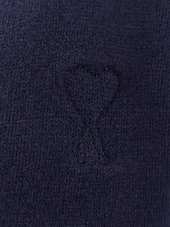 24FW 아미 가디건 UKC044 KN00284011 BLUE - AMI