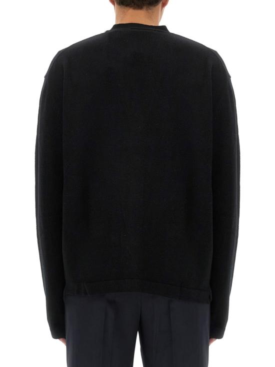 26FW 비비안웨스트우드 코튼 블렌드 가디건 27010014 Y0021N401 BLACK - VIVIENNE WESTWOOD
