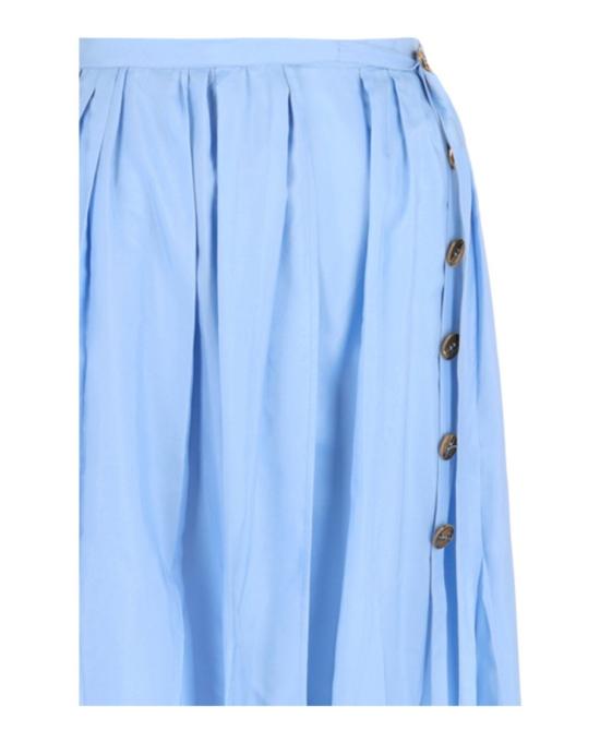  살바토레 페라가모 롱 스커트 13A736 759539 40001 38 Blue - SALVATORE FERRAGAMO