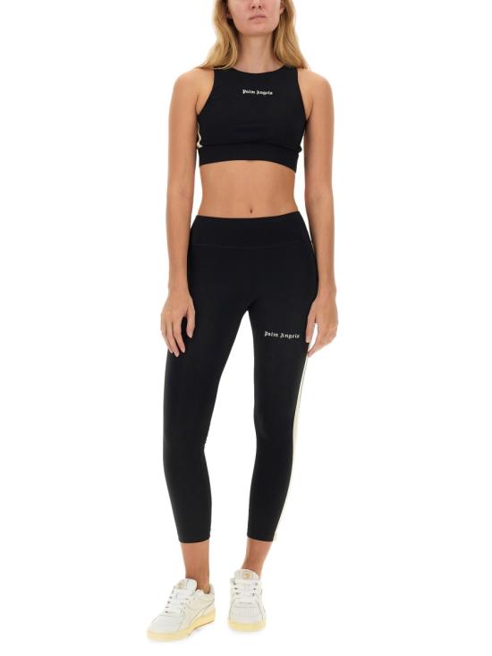 24FW 팜앤젤스 트레이닝 티셔츠 PWVO001 C99FAB0031003 BLACK - PALM ANGELS