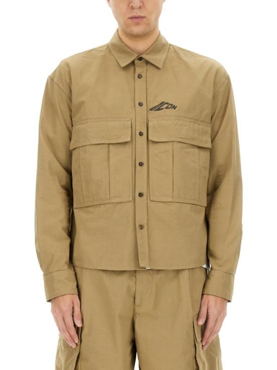 25SS 디스퀘어드2 긴팔 셔츠 S79DL0052 D35224114 Neutrals