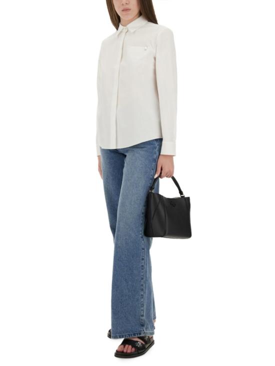 25FW 토리버치 탑 170947 100 White - TORY BURCH