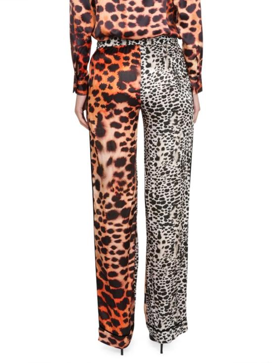  로베르토 카발리 팔라초 팬츠 QKT210 SZF4905558 Burgundy - ROBERTO CAVALLI
