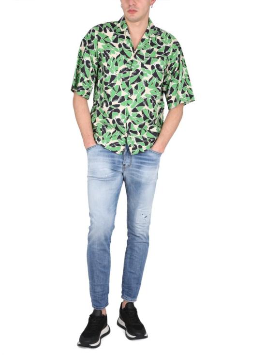  디스퀘어드2 반팔 셔츠 S71DM0617 S76673001S Multicolor - DSQUARED2