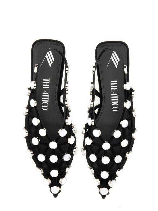 24FW 디 아티코 플랫 슈즈 246WS801 L007SR100 BLACK - THE ATTICO