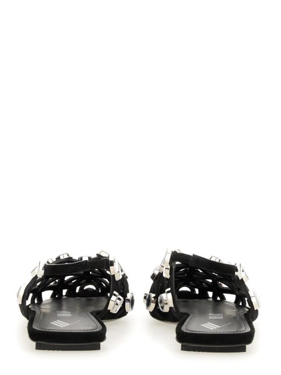 24FW 디 아티코 플랫 슈즈 246WS801 L007SR100 BLACK - THE ATTICO