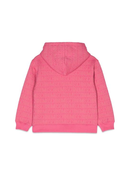 24FW [키즈] 모스키노 트레이닝 상의 HUF08CK MOF1486197 FUCHSIA - MOSCHINO