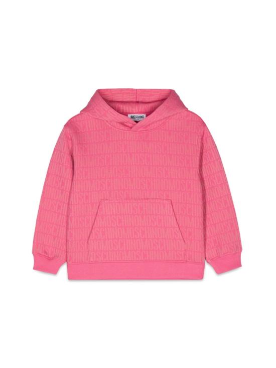 24FW [키즈] 모스키노 트레이닝 상의 HUF08CK MOF1486197 FUCHSIA