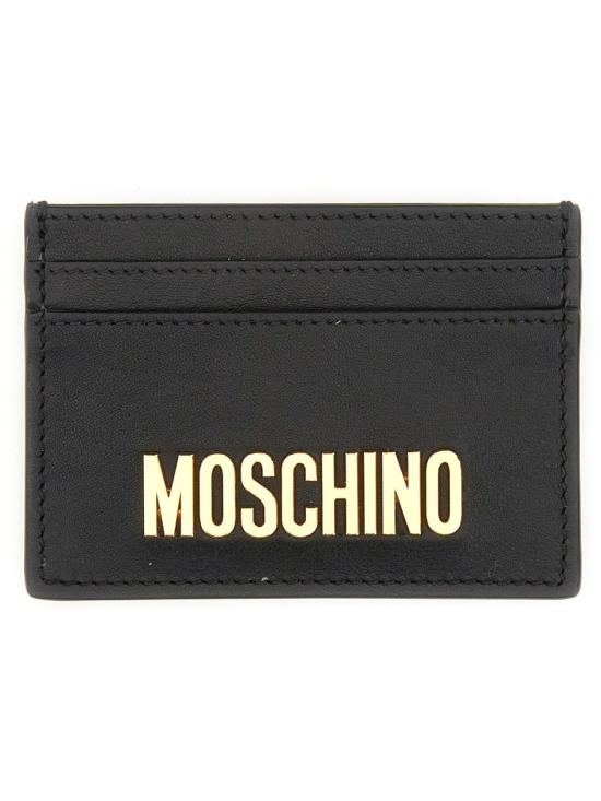 26SS 모스키노 남성지갑 81328001 3555 BLACK - MOSCHINO