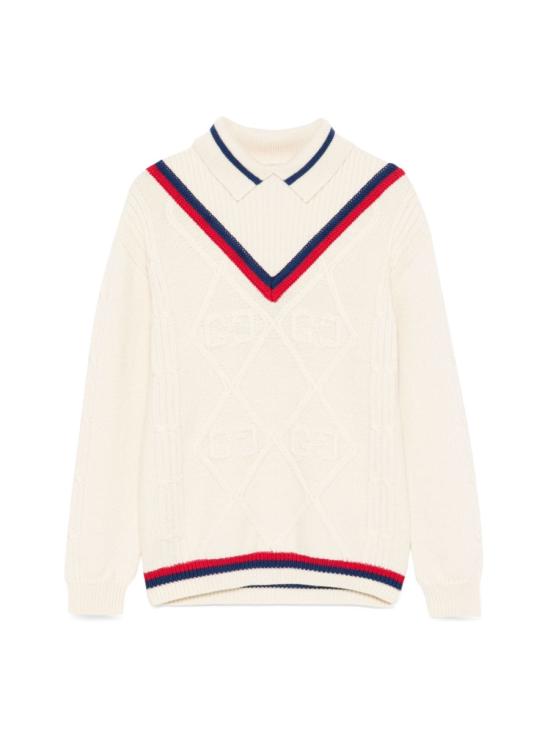 25FW [키즈] 구찌 폴로 셔츠 764117K XKD3X9098 MULTICOLOUR