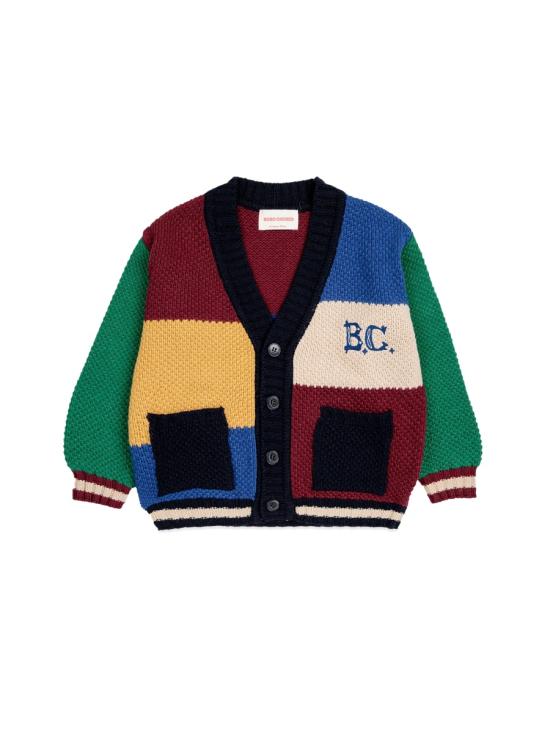24FW [키즈] 보보쇼즈 가디건 B224AC121K 991 MULTICOLOUR - BOBO CHOSES