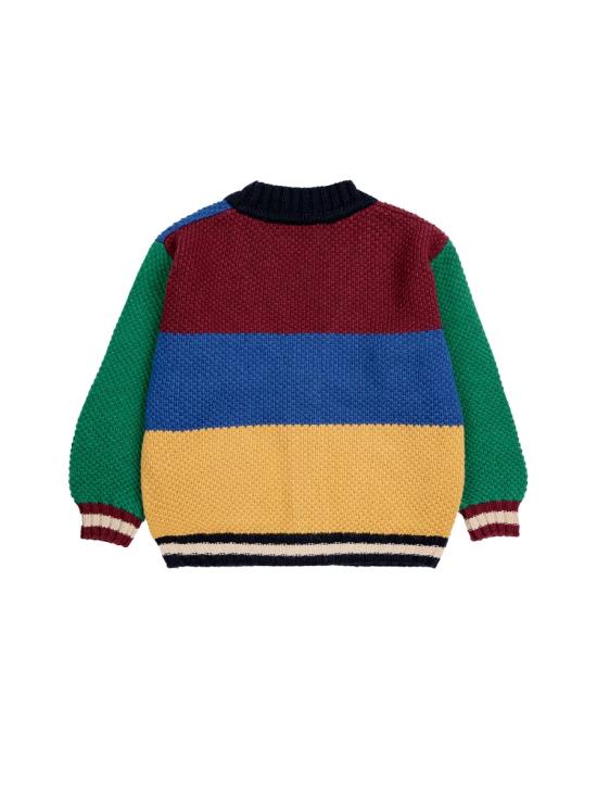24FW [키즈] 보보쇼즈 가디건 B224AC121K 991 MULTICOLOUR - BOBO CHOSES