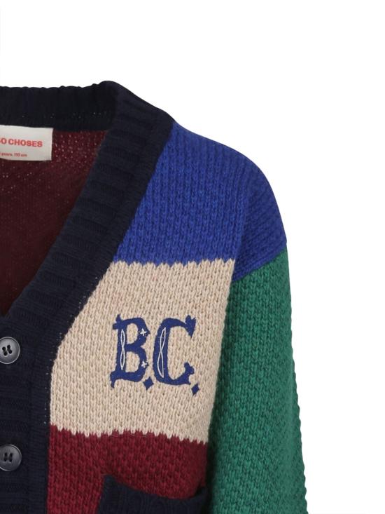 24FW [키즈] 보보쇼즈 가디건 B224AC121K 991 MULTICOLOUR - BOBO CHOSES