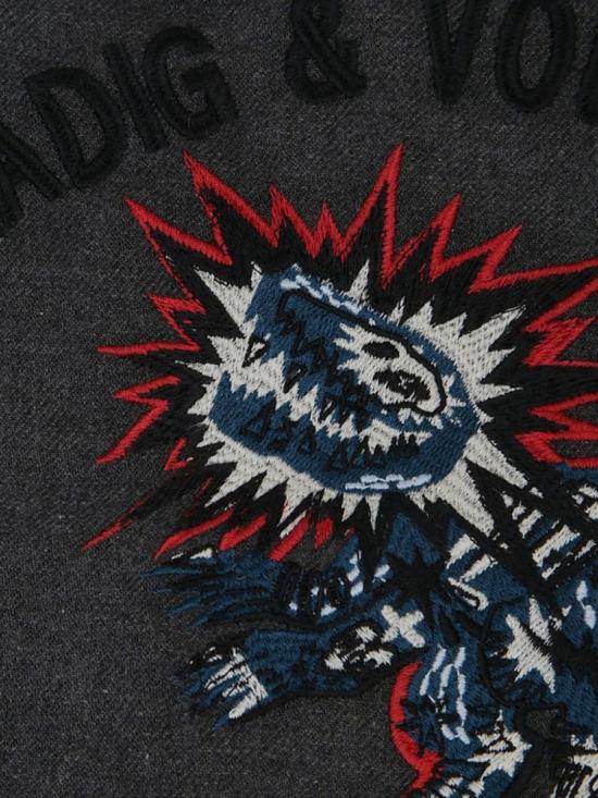 24FW [키즈] 자딕앤볼테르 셔츠 X60161K 072 GREY - ZADIG & VOLTAIRE