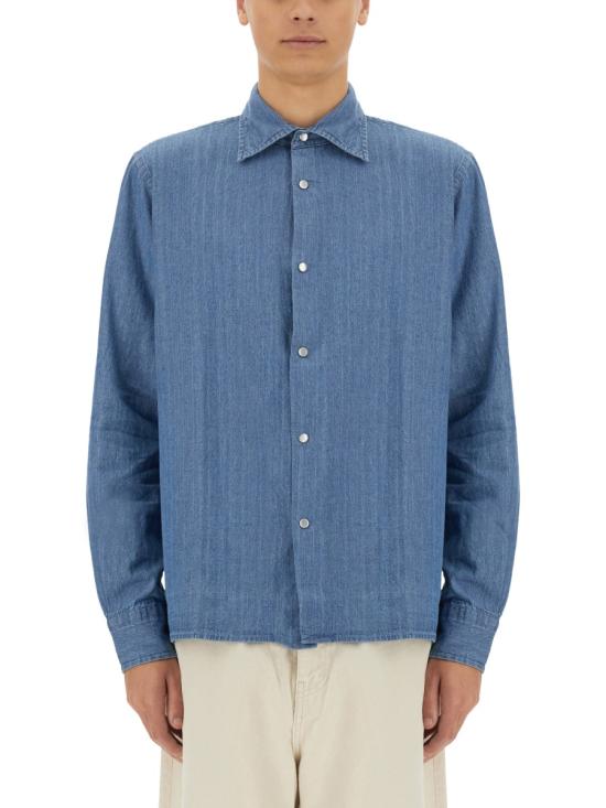  아스페시 긴팔 셔츠 CE69 V06201998 DENIM