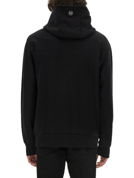  필립 플레인 긴팔 티셔츠 MJB3356 PJY002N02 BLACK - PHILIPP PLEIN
