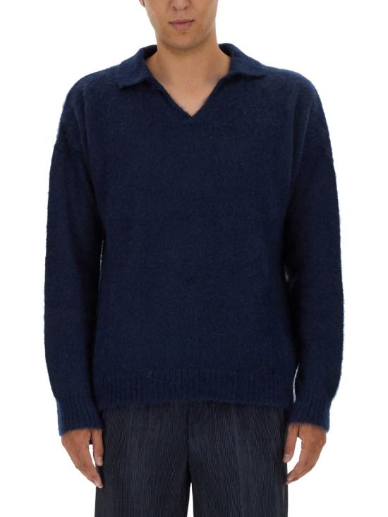 24FW 패밀리퍼스트 밀라노 폴로 티셔츠 SWF2404 DARKBLUE