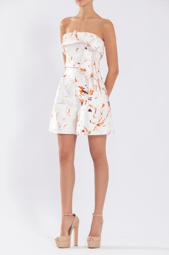  사이드 코베이시 블라우스 미카도 스트랩리스 , 프린트 - SAIID KOBEISY