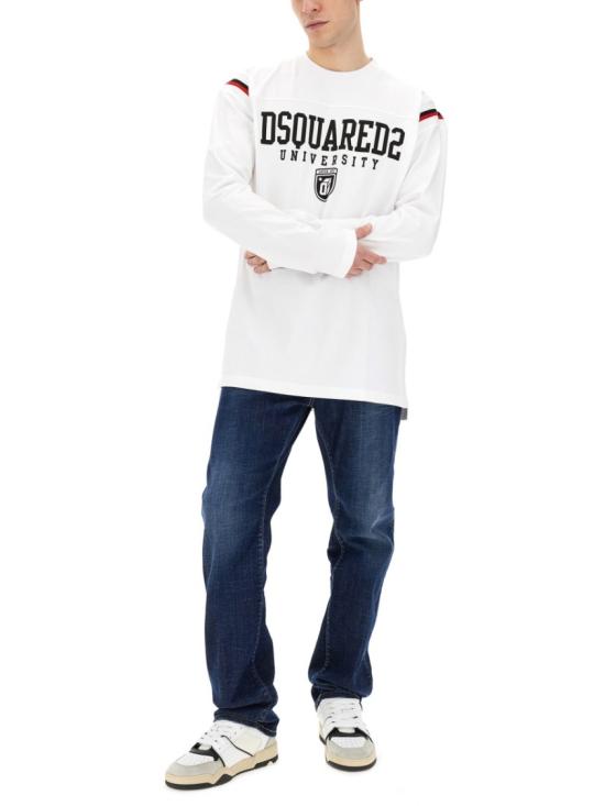  디스퀘어드2 긴팔 티셔츠 S74GD1218 S24658100 White - DSQUARED2