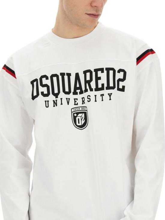  디스퀘어드2 긴팔 티셔츠 S74GD1218 S24658100 White - DSQUARED2