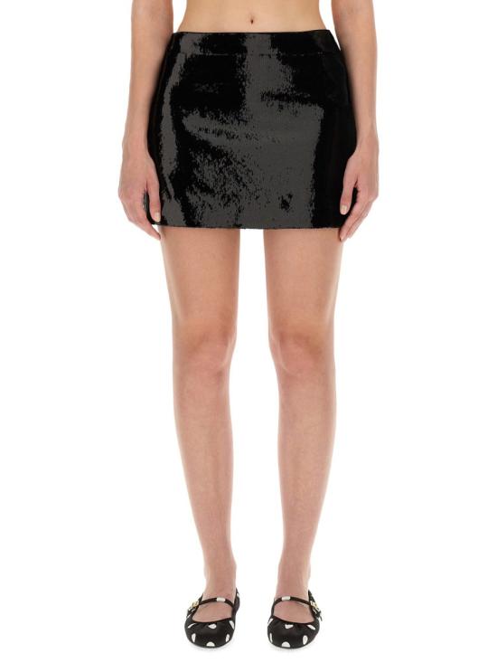 25FW 돌체앤가바나 숏 스커트 F4CWOT FLSIMN0000 BLACK